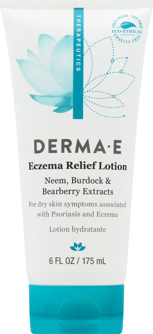 Derma E Lotion Eczema Relief 6 Oz