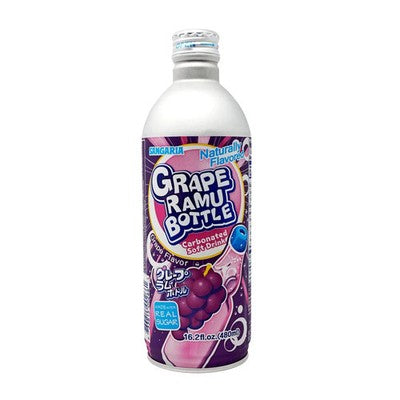 Sangaria Grape Ramune Bottle Can