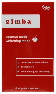 Zimba Teeth Whitening Strips Coconut