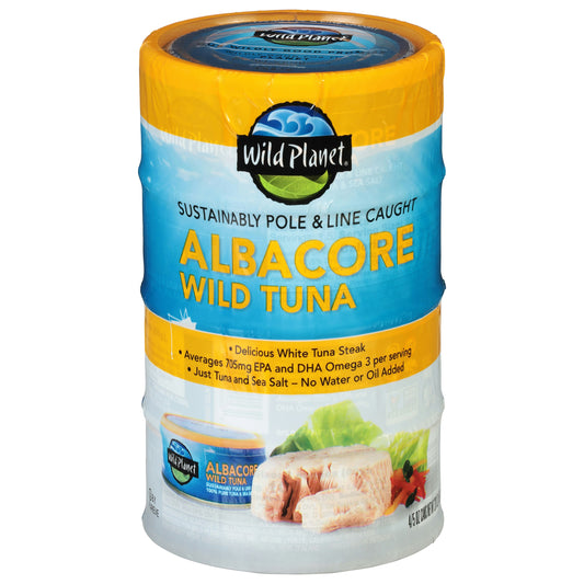 Wild Planet Albacore Wild Tuna 20 oz (Pack of 12)