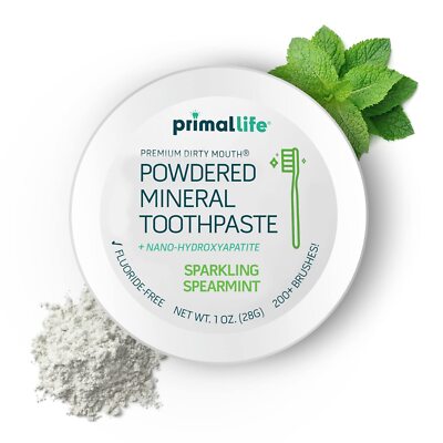 Primal Life Organics Toothpowder Spearmint