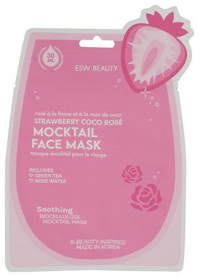 Esw Beauty Facial Mask Strawberry Coco Ros