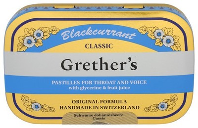 Grethers Pastilles Blackcurrant