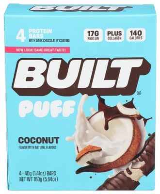 Built Bar Coconut Puff