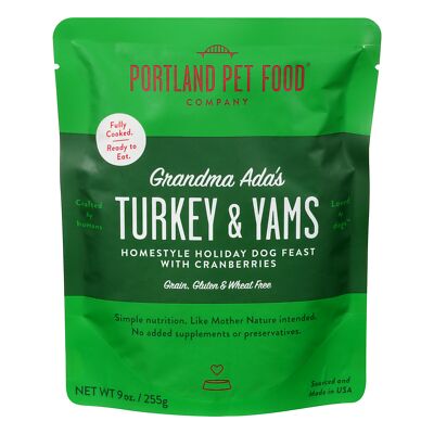 Portland Pet Food Company Meal Dog Turkey Yam