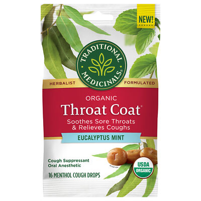 Traditional Medicinals Lozenge Eucalyptus Min