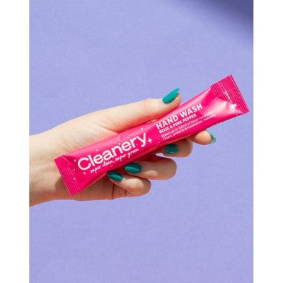 Cleanery Soap Hand Liquid Rose Pink Pepper