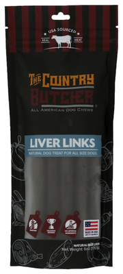 The Country Butcher Dog Chew Liver Link