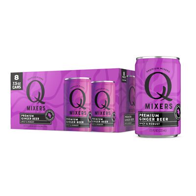Q Tonic Ginger Beer Mixer 8 Pack