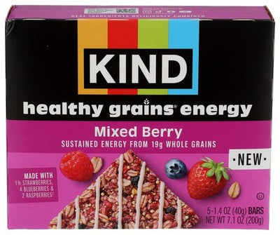 Kind Bar Mixed Berry Energy 5Ct