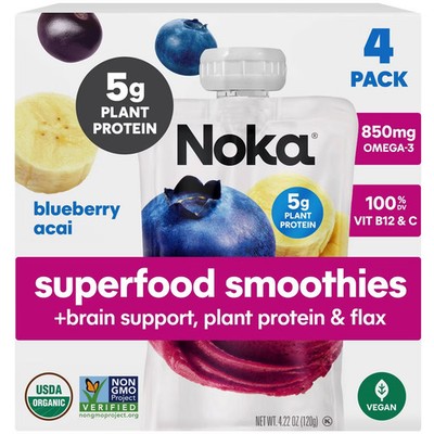Noka Smoothie Blueberry Acai