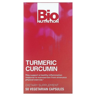 Bio Nutrition Curcumin 500 50 Vegetarian Capsules