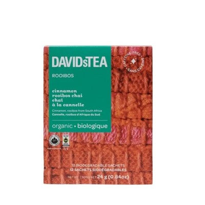 Davidstea Tea Cinnamon Rooibos Chai 12 bag