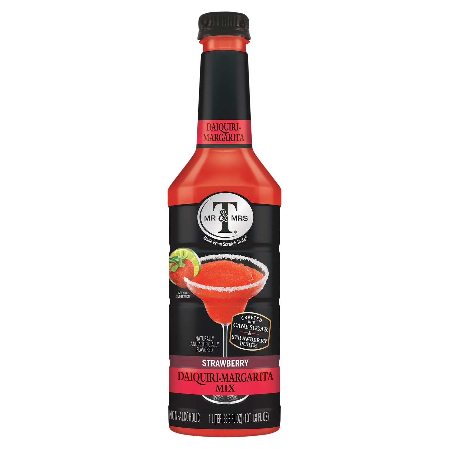 Mr & Mrs T Mixer Strawberry Margarita 33.8 FO (Pack Of 6)