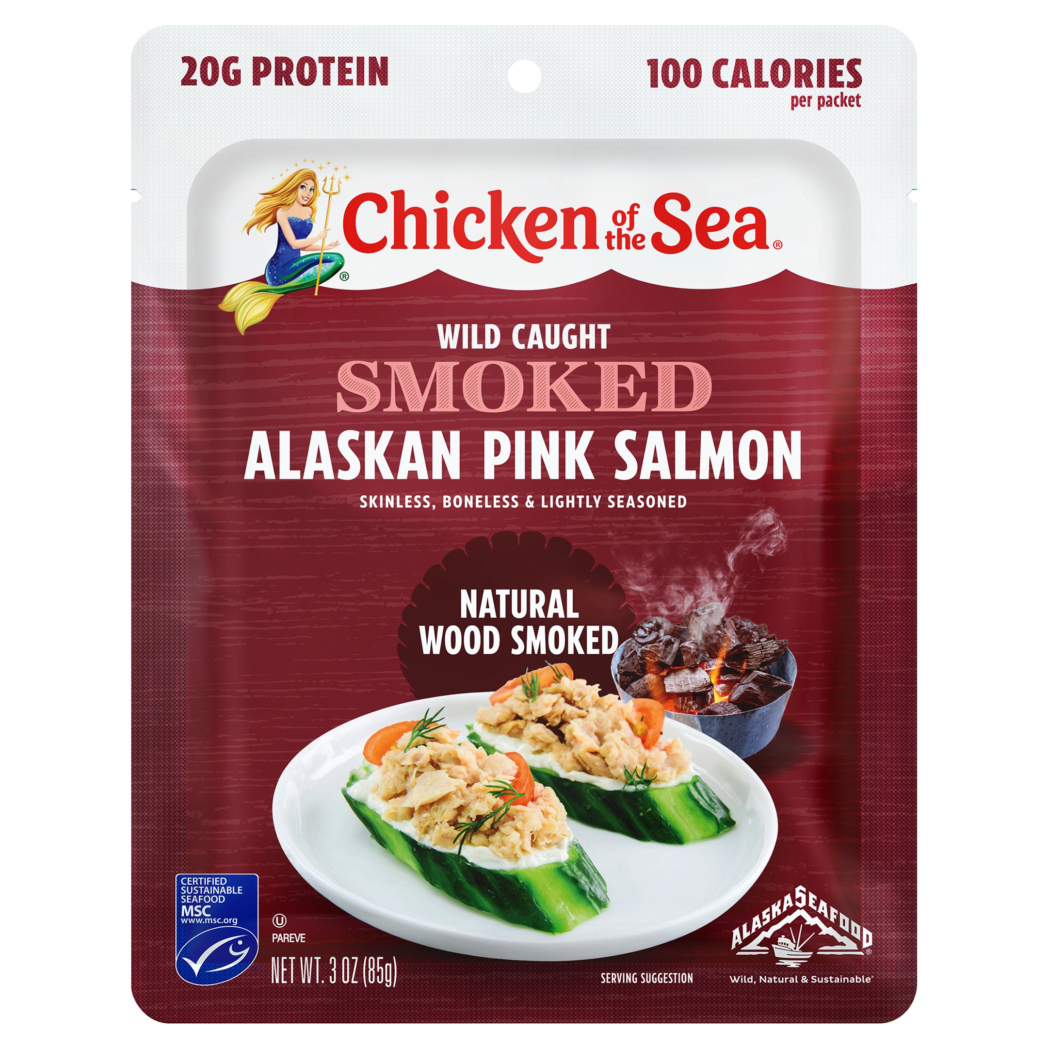 Chicken Of The Sea Salmon Wild Smoked Pouch