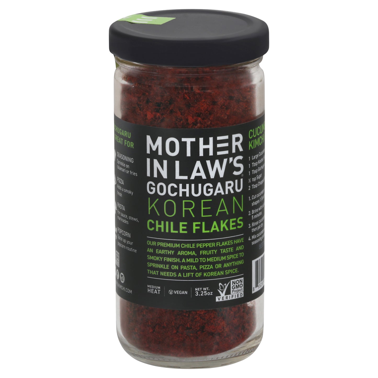 Mother In Law Flakes Chili Gochugaru 3.25 Oz (Pack Of 6)
