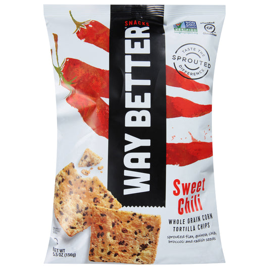 Way Better Snacks Chip So Sweet Chili 5.5 oz (Pack Of 12)