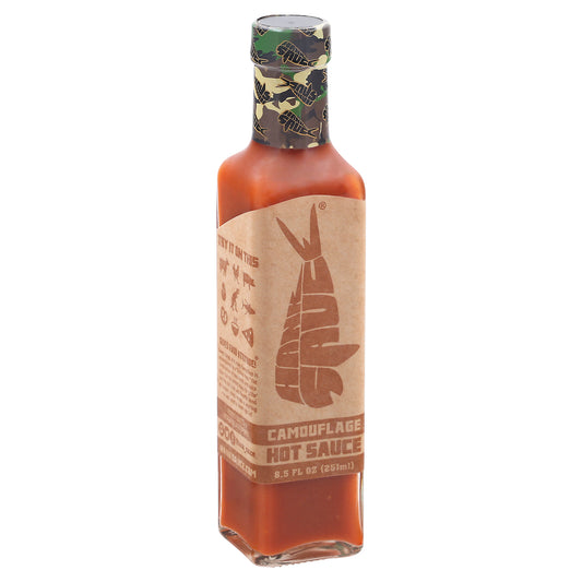Hank Sauce Sauce Camoflage Hot 8.5 oz (Pack Of 6)