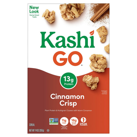 Kashi Go Cereal Crispy Cinnamon 14 Oz (Pack Of 12)
