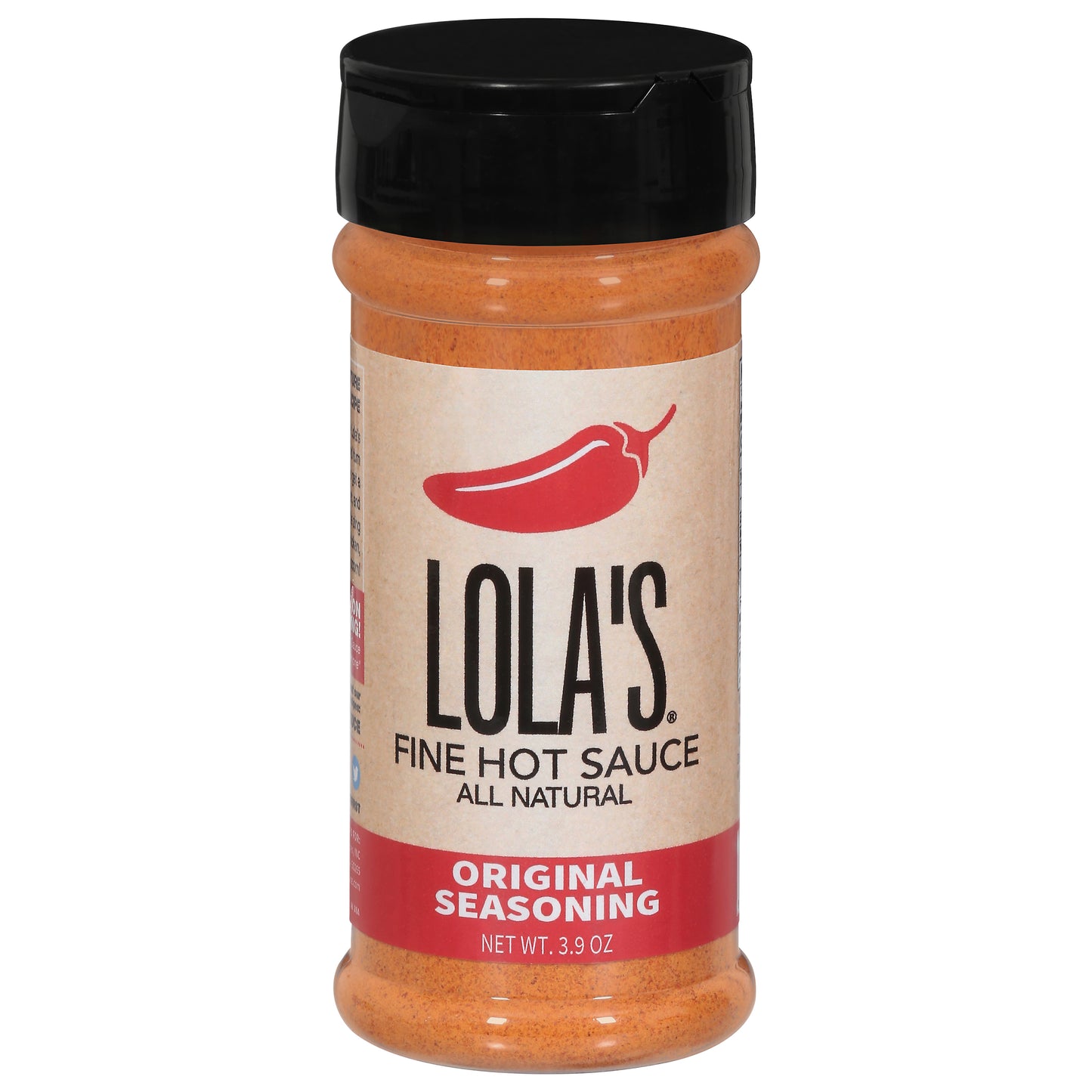 Lolas Fine Hot Sauce Seasoning Original 3.9 Oz (Pack Of 12)