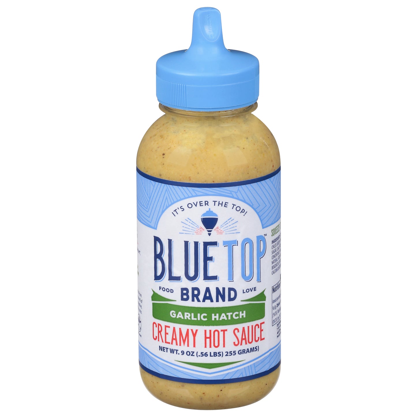 Blue Top Brand Sauce Garlic Hatch 9 oz (Pack Of 6)