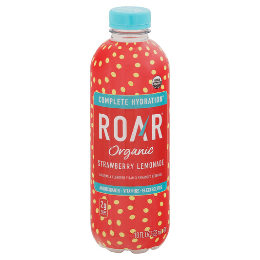 Roar Beverages Strawberry Lemonade 18 FO (Pack Of 12)