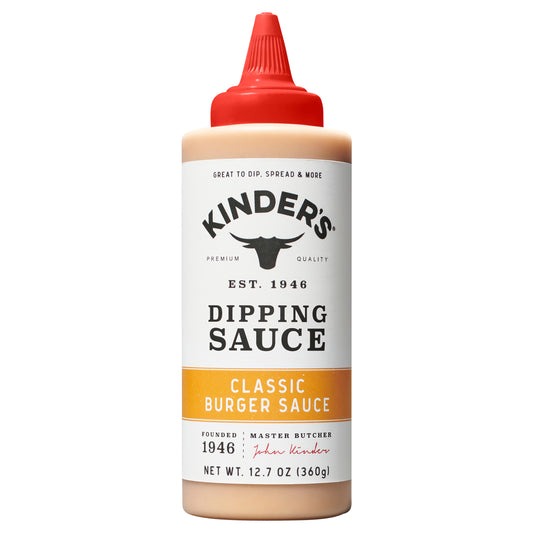 Kinders Sauce Dipping Burger Class 12.7 FO (Pack Of 6)
