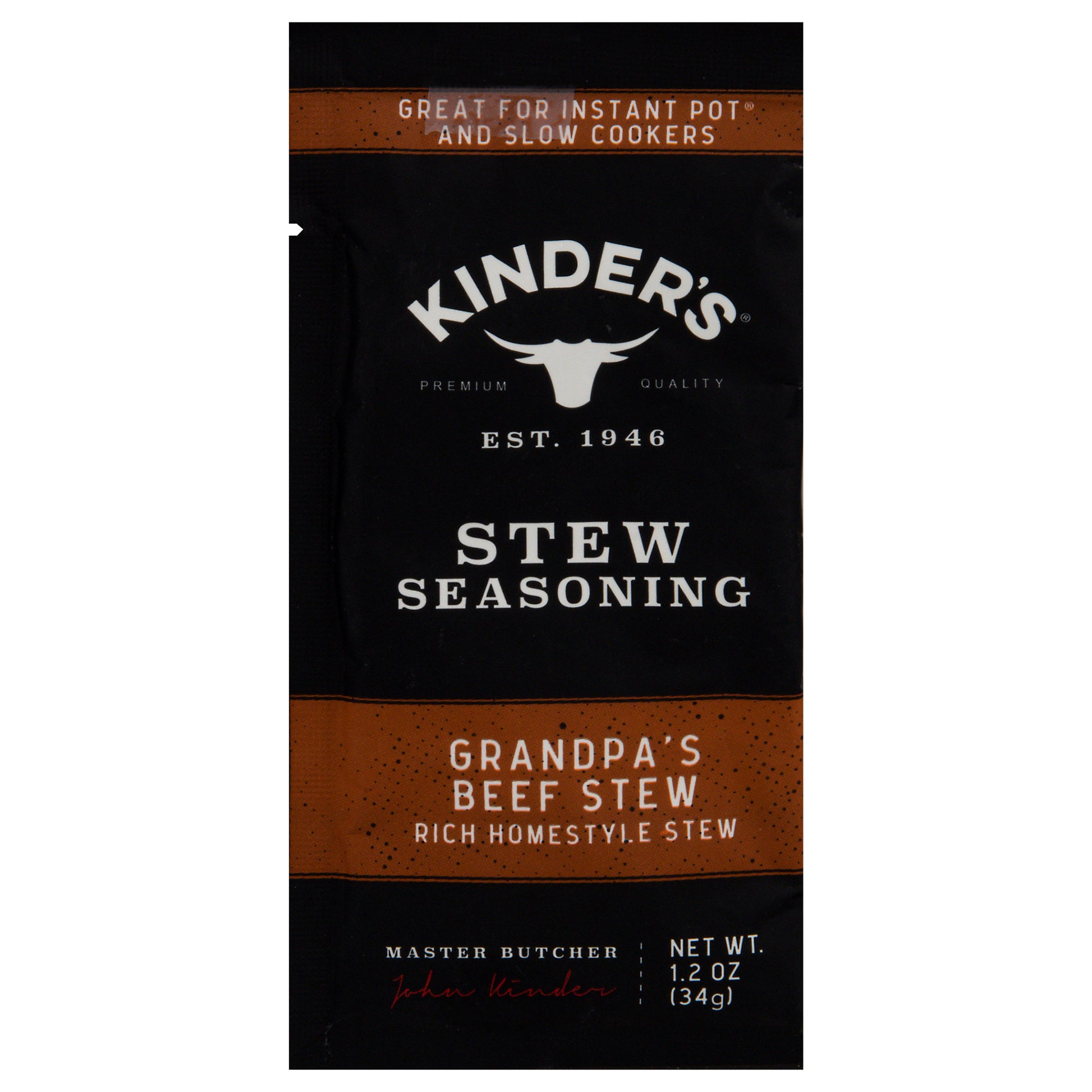 Kinders Seasoning Beef Stew 1.2 oz (Pack Of 15)