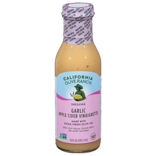 California Olive Ranch Dressing Grlc Apple Cid 10 Fl Oz (Pack Of 6)