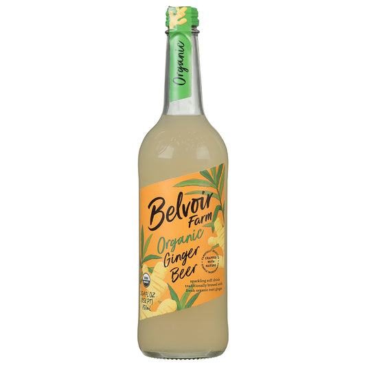 Belvoir Beverage Ginger Beer Organic 25.4 FO (Pack Of 6)