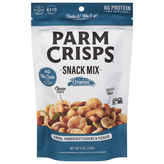 Parm Crisps Snack Mix Original 4 Oz (Pack Of 12)