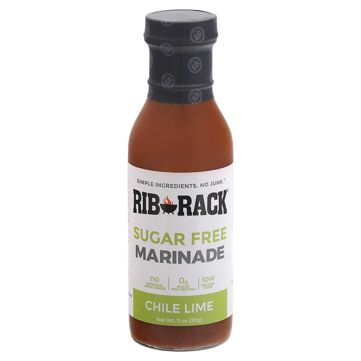 Rib Rack Marinade Chili Lime Sugar free 11 oz (Pack Of 6)