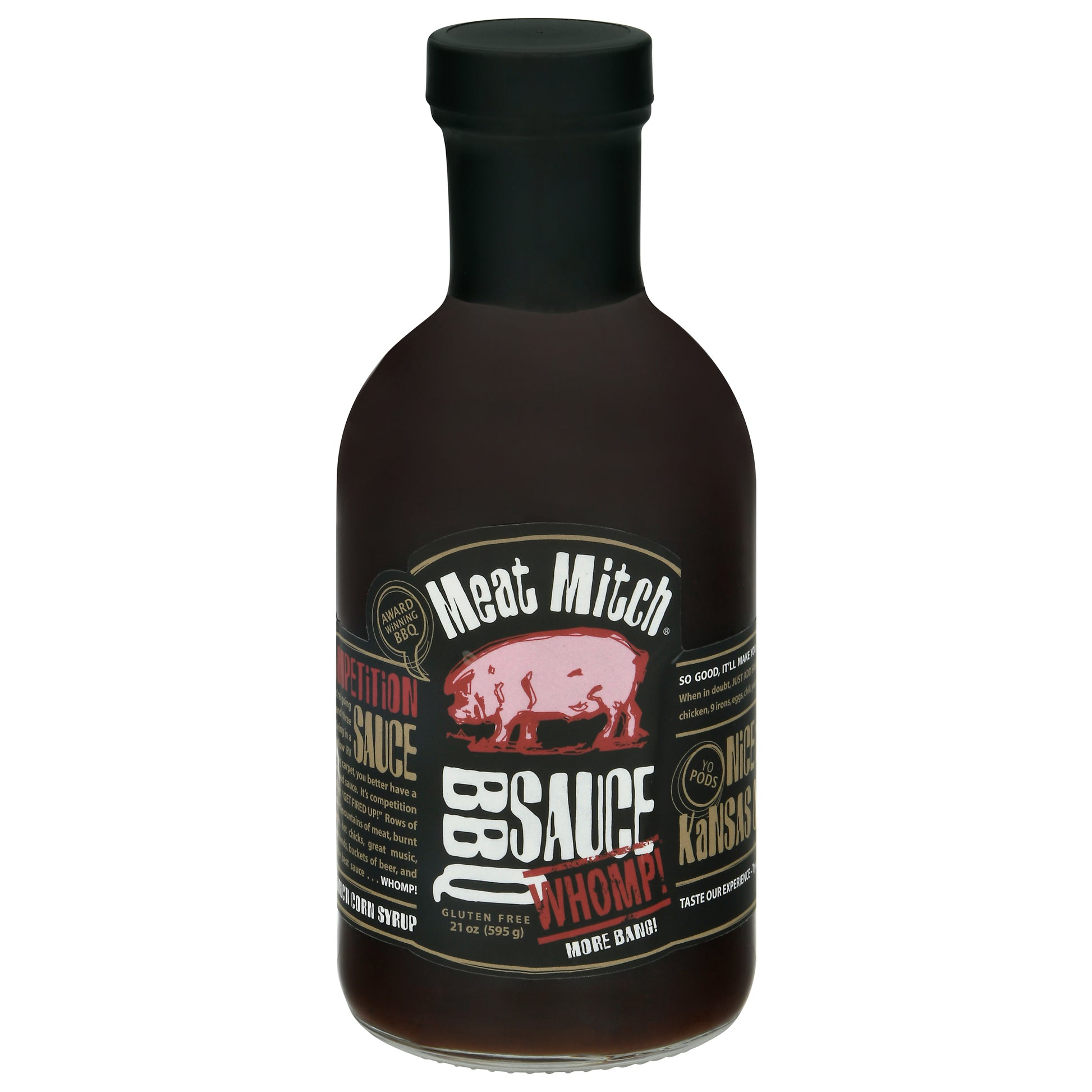 Meat Mitch Sauce Barbeque Whomp 21 Oz (Pack Of 6)