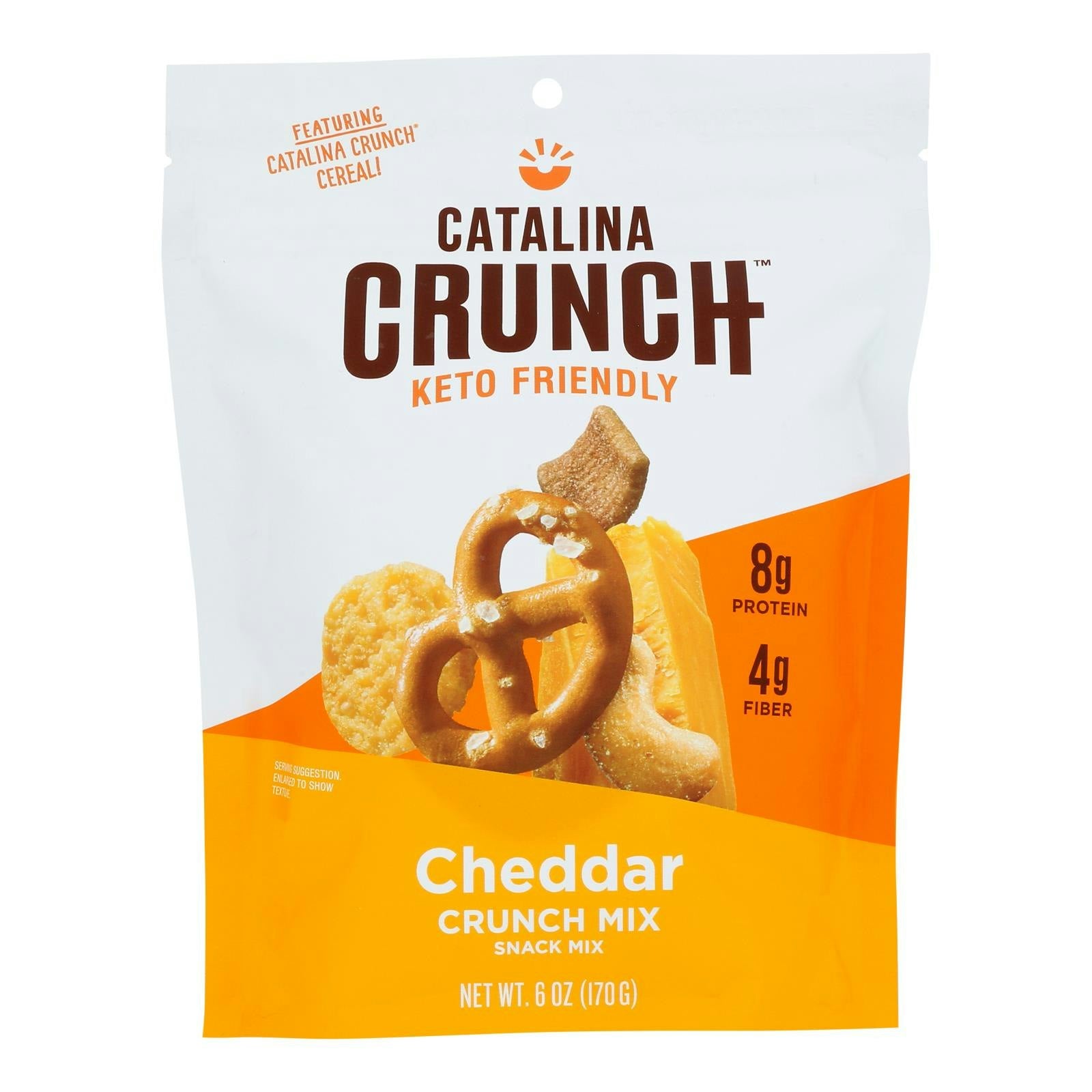 Catalina Crunch - Crunch Mix Cheddar 6 oz (Pack of 6)