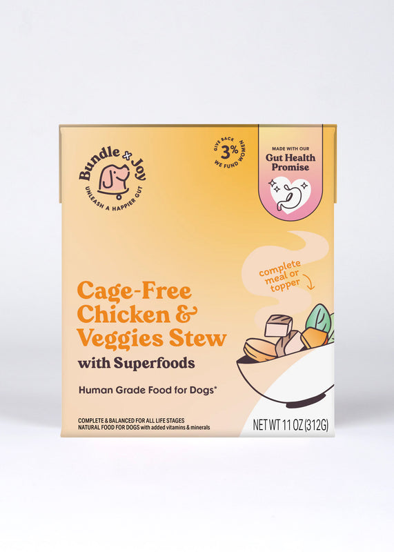 Bundle X Joy Dog Food Chicken Veggies Stew