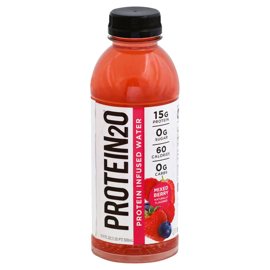 Protein2O Beverage Berry Mixed 16.9 FO (Pack Of 12)