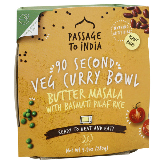 Passage Foods Entree Butter Masala 9.87 oz (Pack Of 4)