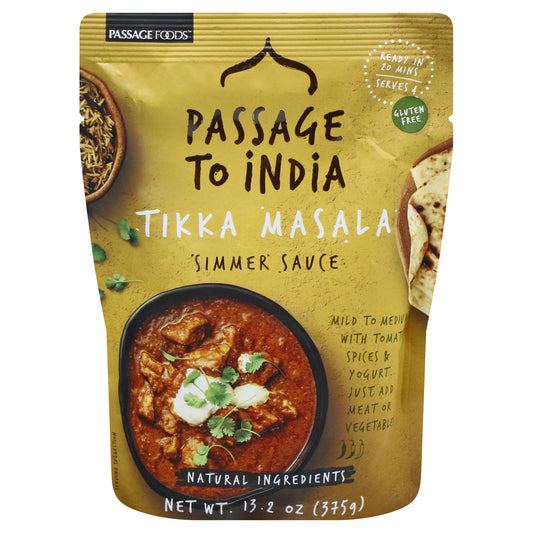 Passage Foods Sauce Tikka Masala 13.2 oz (Pack Of 6)