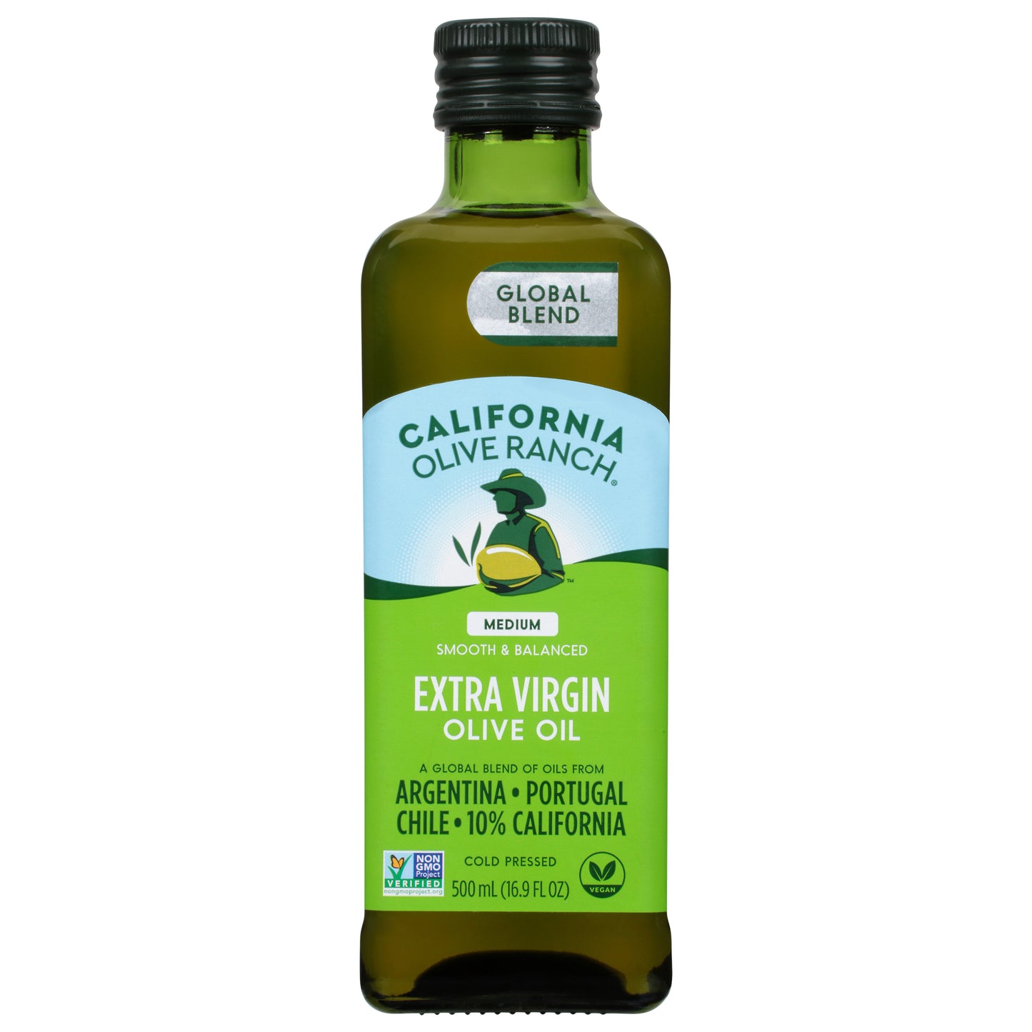 California Olive Ranch Global Everyday Extra Virgin Olive Oil 16.9 FO (Pack Of 12)