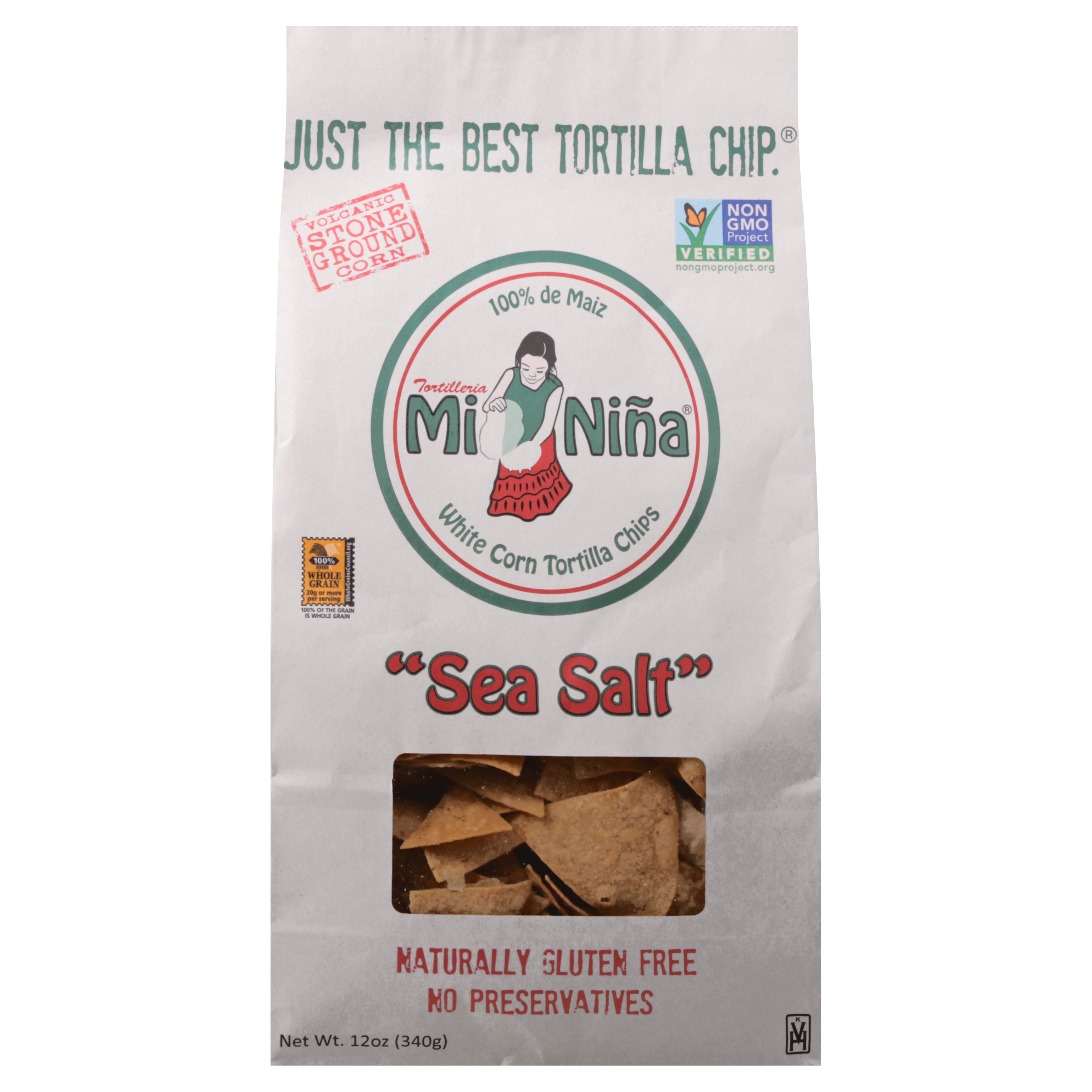 Mi Nina Chips Tortilla Sea Salt