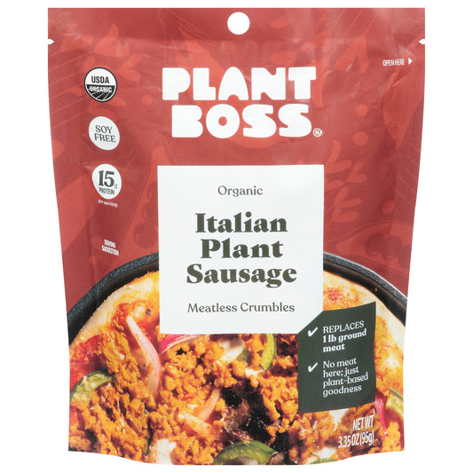 Plant Boss Sausage Italian Plant 3.35 Oz (Pack Of 6)