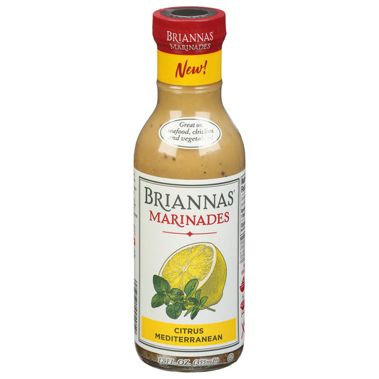 Briannas Marinade Citrus Mediterranean 12 Oz (Pack Of 6)