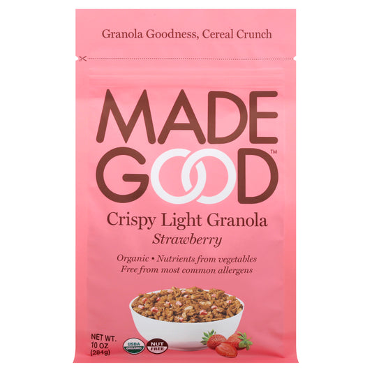 Madegood Granola Strawberry Light 10 oz (Pack Of 8)