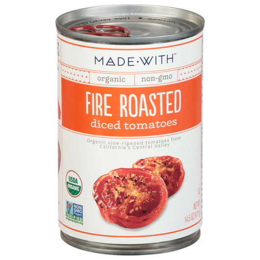 Made With Tomato Fire Roasted Organic 14.5 oz (Pack Of 12)