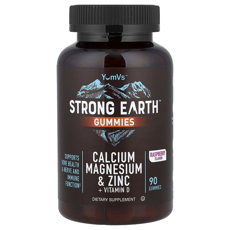 YUM VS (Pack Of 4) YUM VS STRONG EARTH Zinc Gummy 60 Pieces