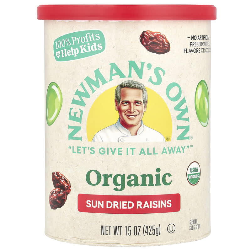 NEWMANS OWN ORG (Pack of 9) Newman's Own Organic Raisins 15 Oz
