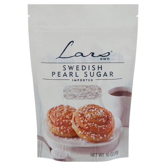 Lars Own Sugar Pearl Swedish 10 oz (Pack Of 6)