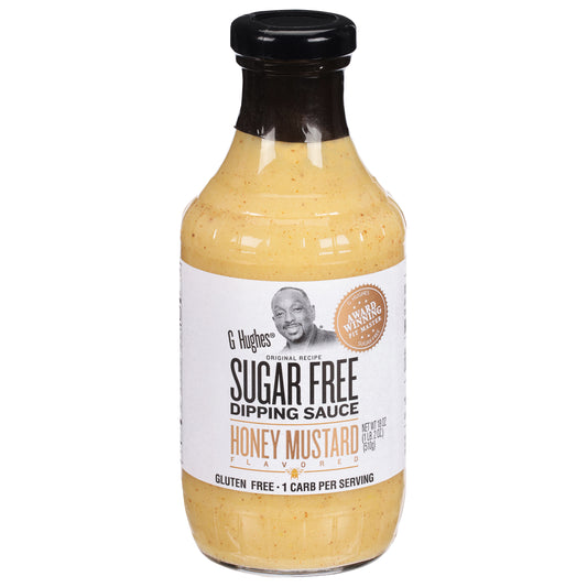 G Hughes Sauce Honey Mustard Dipping 18 oz (Pack Of 6)