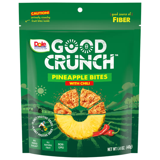 Dole Pineapple Chili Crunch 1.4 Oz (Pack Of 6)