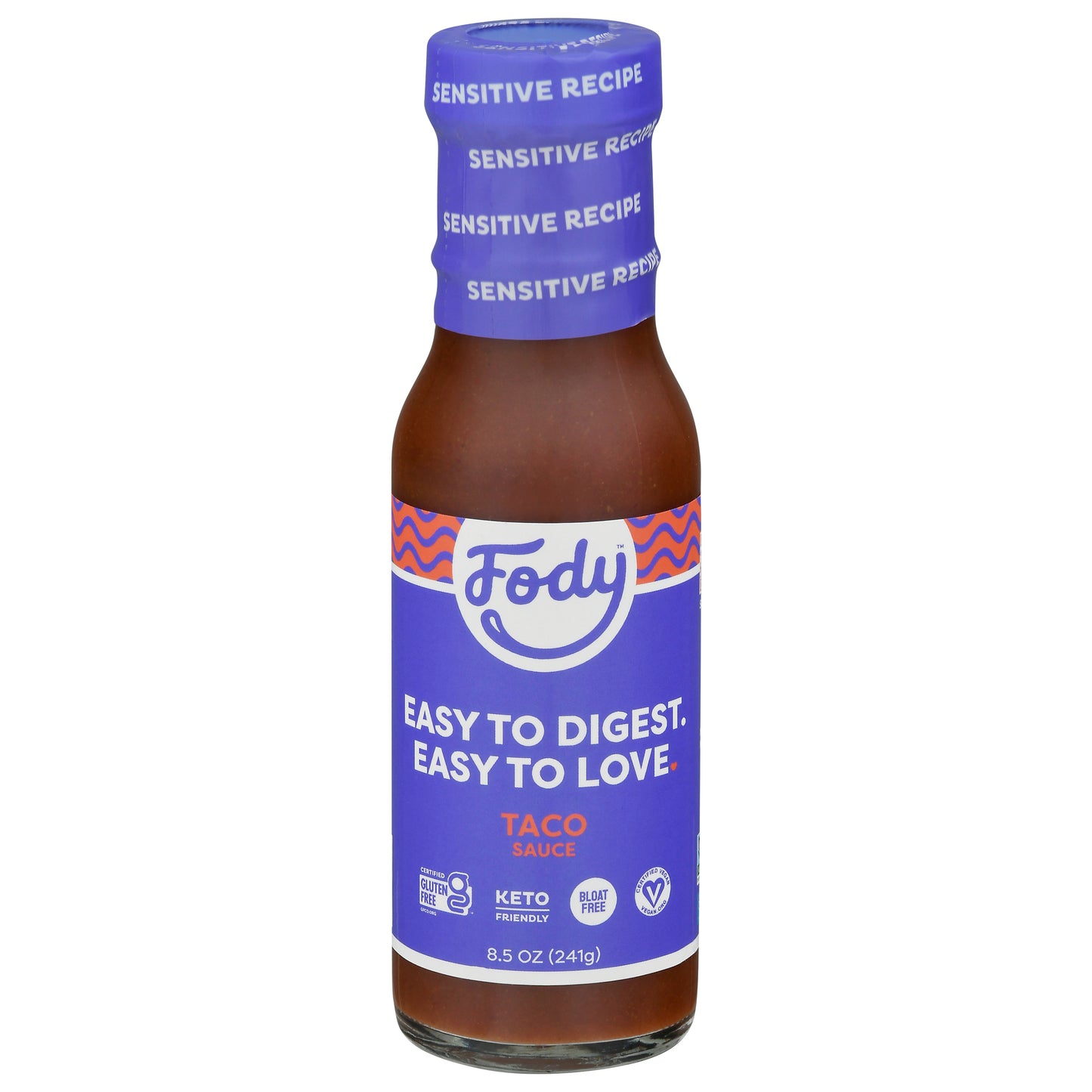 Fody Food Co Sauce Taco 8.5 Oz (Pack Of 6)